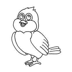 Раскраска: домашняя птица (Животные) #12069 - Раскраски для печати