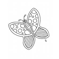Раскраска: бабочка (Животные) #15759 - Бесплатные раскраски для печати