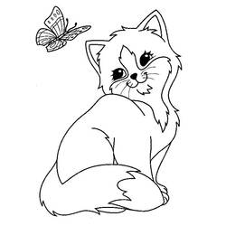 Раскраска: бабочка (Животные) #15855 - Бесплатные раскраски для печати