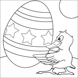 Раскраска: цыпленок (Животные) #15508 - Бесплатные раскраски для печати