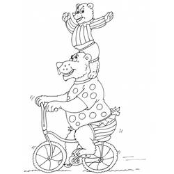 Раскраска: Цирковые животные (Животные) #20923 - Раскраски для печати