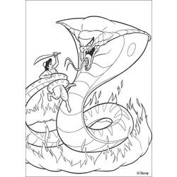 Раскраска: кобра (Животные) #3229 - Раскраски для печати