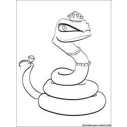 Раскраска: кобра (Животные) #3266 - Раскраски для печати