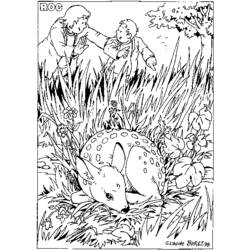 Раскраска: косуля (Животные) #2743 - Бесплатные раскраски для печати
