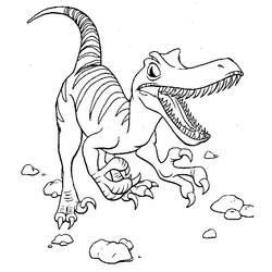 Раскраска: динозавр (Животные) #5492 - Раскраски для печати