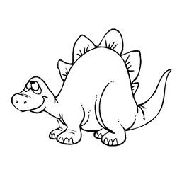 Раскраска: динозавр (Животные) #5496 - Раскраски для печати