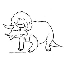 Раскраска: динозавр (Животные) #5499 - Раскраски для печати