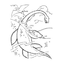 Раскраска: динозавр (Животные) #5509 - Бесплатные раскраски для печати