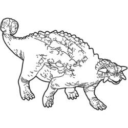 Раскраска: динозавр (Животные) #5575 - Раскраски для печати
