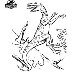 Раскраска: динозавр (Животные) #5585 - Бесплатные раскраски для печати