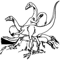 Раскраска: динозавр (Животные) #5606 - Бесплатные раскраски для печати