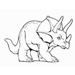 Раскраска: динозавр (Животные) #5632 - Раскраски для печати