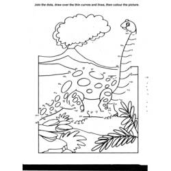 Раскраска: динозавр (Животные) #5634 - Бесплатные раскраски для печати