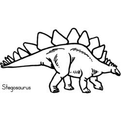 Раскраска: динозавр (Животные) #5644 - Раскраски для печати