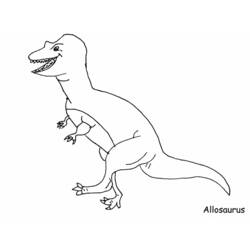 Раскраска: динозавр (Животные) #5649 - Бесплатные раскраски для печати