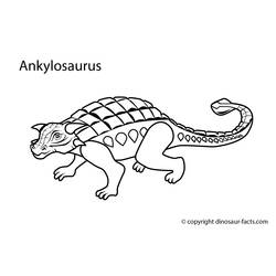 Раскраска: динозавр (Животные) #5650 - Раскраски для печати