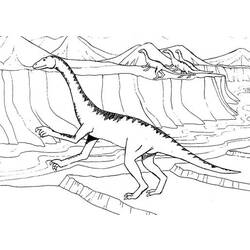 Раскраска: динозавр (Животные) #5661 - Бесплатные раскраски для печати