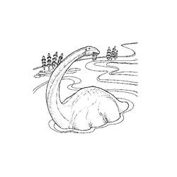 Раскраска: динозавр (Животные) #5662 - Бесплатные раскраски для печати