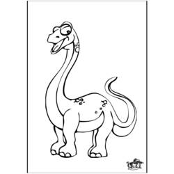 Раскраска: динозавр (Животные) #5689 - Бесплатные раскраски для печати