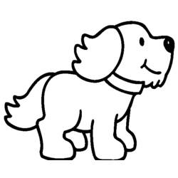 Раскраска: собака (Животные) #20 - Раскраски для печати