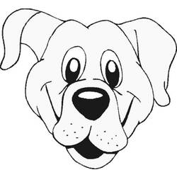 Раскраска: собака (Животные) #3181 - Бесплатные раскраски для печати