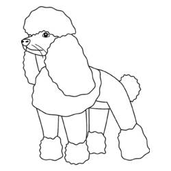 Раскраска: собака (Животные) #3183 - Бесплатные раскраски для печати