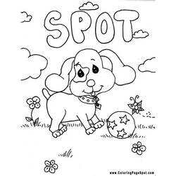 Раскраска: собака (Животные) #3186 - Бесплатные раскраски для печати