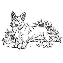 Раскраска: собака (Животные) #73 - Бесплатные раскраски для печати