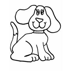 Раскраска: собака (Животные) #8 - Раскраски для печати