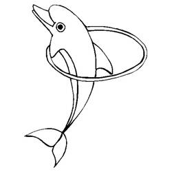 Раскраска: дельфин (Животные) #5171 - Бесплатные раскраски для печати