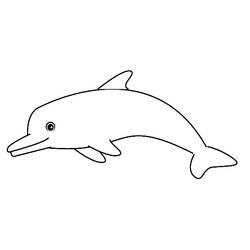 Раскраска: дельфин (Животные) #5197 - Раскраски для печати