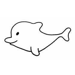 Раскраска: дельфин (Животные) #5250 - Бесплатные раскраски для печати