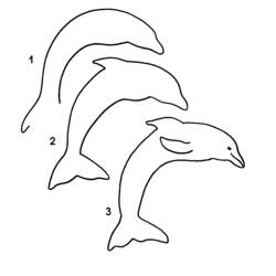 Раскраска: дельфин (Животные) #5267 - Бесплатные раскраски для печати