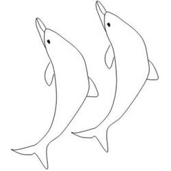 Раскраска: дельфин (Животные) #5270 - Бесплатные раскраски для печати
