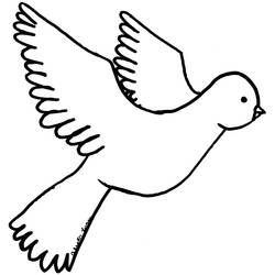 Раскраска: голубь (Животные) #3885 - Раскраски для печати