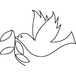 Раскраска: голубь (Животные) #3907 - Раскраски для печати