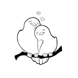 Раскраска: голубь (Животные) #3937 - Раскраски для печати