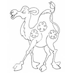Раскраска: дромадер (Животные) #6085 - Бесплатные раскраски для печати