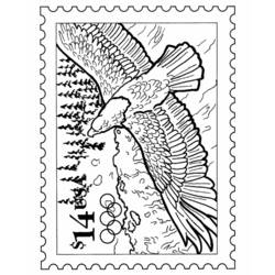 Раскраска: орел (Животные) #320 - Бесплатные раскраски для печати