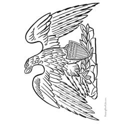 Раскраска: орел (Животные) #337 - Раскраски для печати