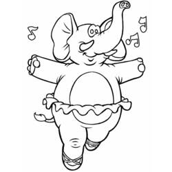 Раскраска: слон (Животные) #6343 - Бесплатные раскраски для печати