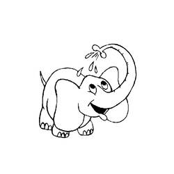 Раскраска: слон (Животные) #6391 - Бесплатные раскраски для печати