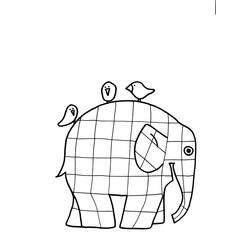 Раскраска: слон (Животные) #6471 - Раскраски для печати