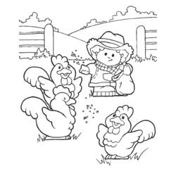 Раскраска: Сельскохозяйственные животные (Животные) #21450 - Раскраски для печати