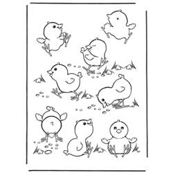 Раскраска: Сельскохозяйственные животные (Животные) #21460 - Бесплатные раскраски для печати