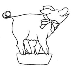 Раскраска: Сельскохозяйственные животные (Животные) #21463 - Бесплатные раскраски для печати
