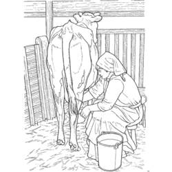 Раскраска: Сельскохозяйственные животные (Животные) #21551 - Бесплатные раскраски для печати
