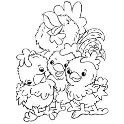 Раскраска: Сельскохозяйственные животные (Животные) #21599 - Бесплатные раскраски для печати