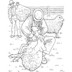 Раскраска: Сельскохозяйственные животные (Животные) #21602 - Бесплатные раскраски для печати