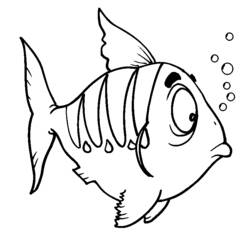 Раскраска: рыба (Животные) #17025 - Бесплатные раскраски для печати